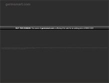 Tablet Screenshot of germsmart.com